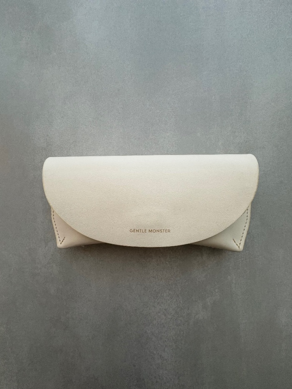 Gentle Monster Ivory Cream Sunglasses Eyeglasses Case Authentic